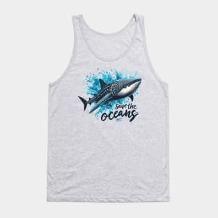 Whale shark - Save the oceans Tank Top